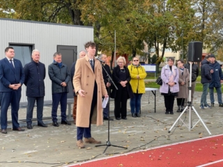 Sporta laukuma atklāšana Sporta laukuma atklāšana
