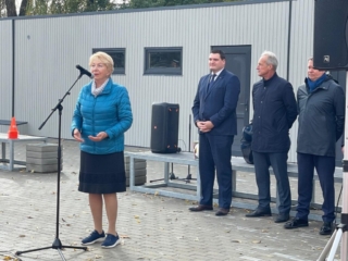 Sporta laukuma atklāšana Sporta laukuma atklāšana