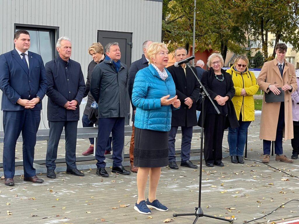 Sporta laukuma atklāšana