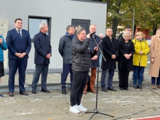 Sporta laukuma atklāšana Sporta laukuma atklāšana