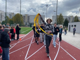 Sporta laukuma atklāšana Sporta laukuma atklāšana