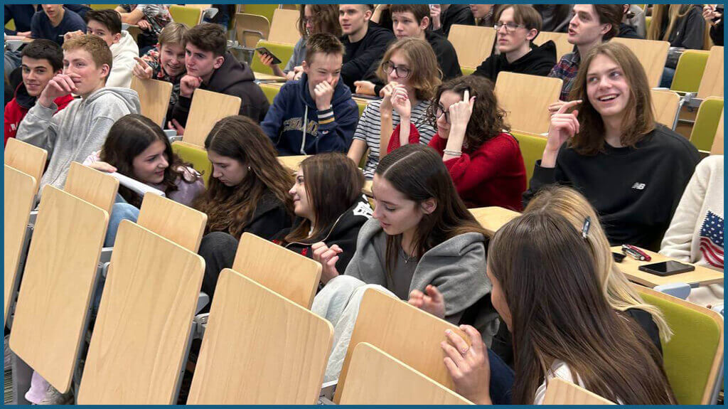 2025. gada 30. janvāra tikšanās ar RTU Rīgas Biznesa skolas pārstāvi (Riga Business School)