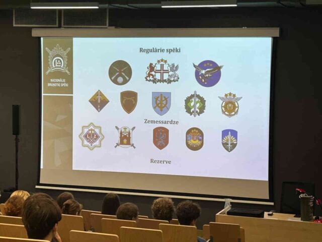 3 NBS lekcija vidusskolēniem “Kļūsti karavīrs!”