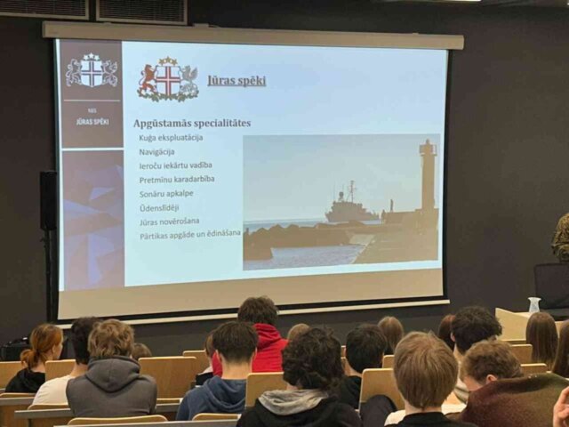 6 NBS lekcija vidusskolēniem “Kļūsti karavīrs!”