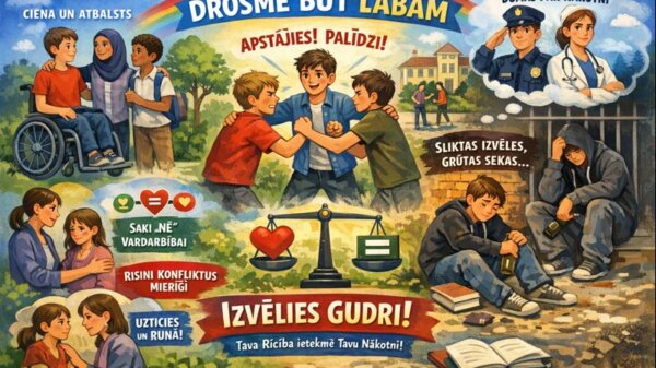 Drosme būt labam