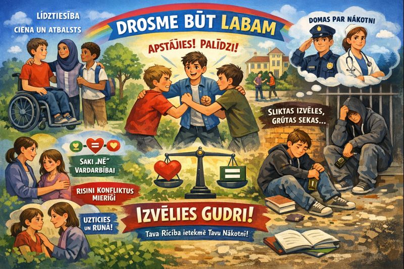 Drosme būt labam