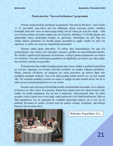 EGOZA Novembris - Decembris 2024 EGOZA Novembris - Decembris 2024