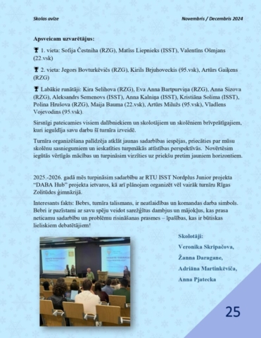 EGOZA Novembris - Decembris 2024 EGOZA Novembris - Decembris 2024