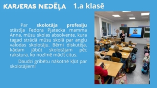 Karjeras nedēļa 1.-6. klasēs