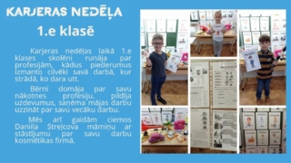 Karjeras nedēļa 1.-6. klasēs