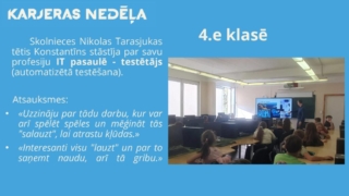 Karjeras nedēļa 1.-6. klasēs