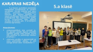 Karjeras nedēļa 1.-6. klasēs