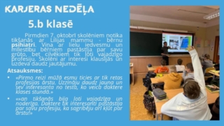 Karjeras nedēļa 1.-6. klasēs