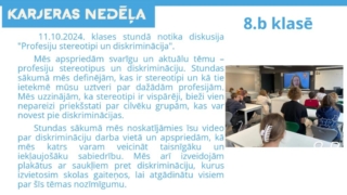 Karjeras nedēļa 7.-12. klasēs