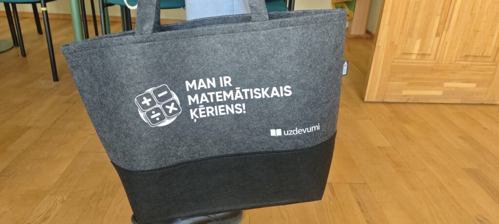 Mūsu skolēni piedalījās konkursā “Matemātiskais ķēriens”