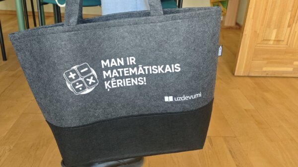 Mūsu skolēni piedalījās konkursā “Matemātiskais ķēriens”