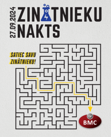 Zinātnieku nakts 2024. gada 27. septembrī Zinātnieku nakts 2024. gada 27. septembrī