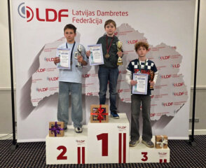 Latvijas jauniešu čempionāts 64 lauciņu dambretē