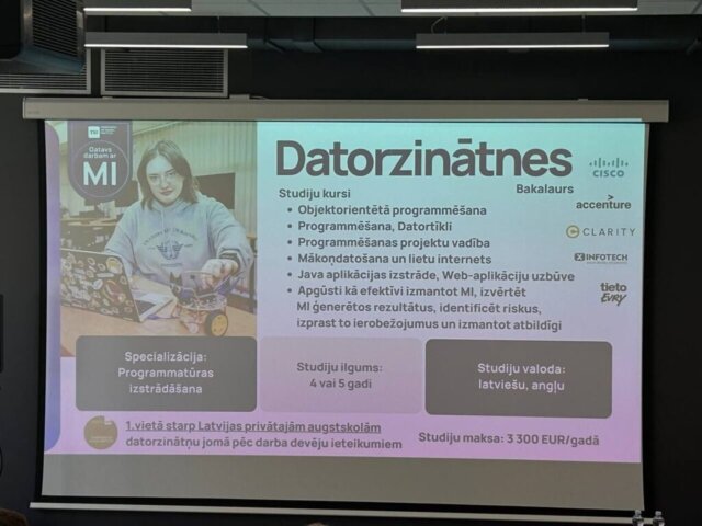 Soli tuvāk nākotnes profesijai – vidusskolēni iepazīst studiju iespējas TSI