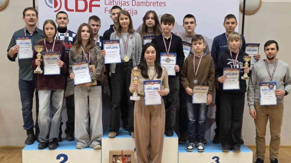 Latvijas jauniešu komandu čempionāts 64 lauciņu dambretē 3 Latvijas jauniešu komandu čempionāts 64 lauciņu dambretē