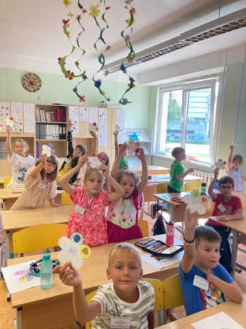 1. klašu adaptācijas nedēļas vasaras nometne: "Sveika, skola!"