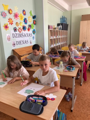 1. klašu adaptācijas nedēļas vasaras nometne: "Sveika, skola!"