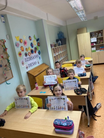 1. klašu adaptācijas nedēļas vasaras nometne: "Sveika, skola!"