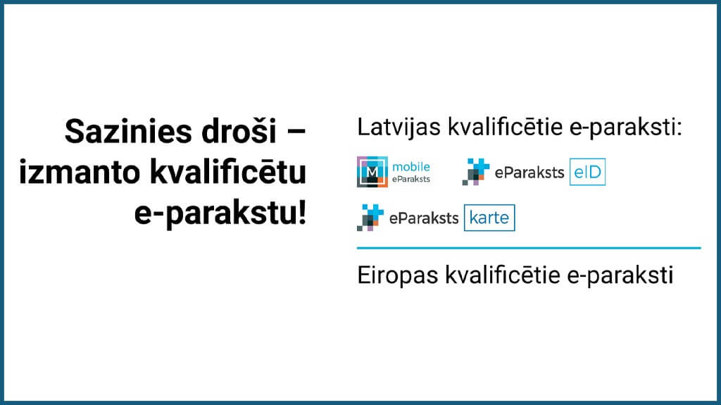 eParaksta uzskates materiāli