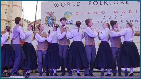 Dalība deju festivālā "World Folklore"