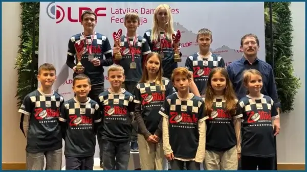 Dambretes klubs Rīgas Zolitūdes ģimnāzijā - vieta, kur aug čempioni
