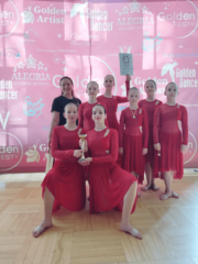 Dēju kolektīva "Fuete" panākumi konkursā "Golden Dancer 2024"