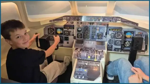 Mācību ekskursija uz “airBaltic” Pilotu akadēmijas centru