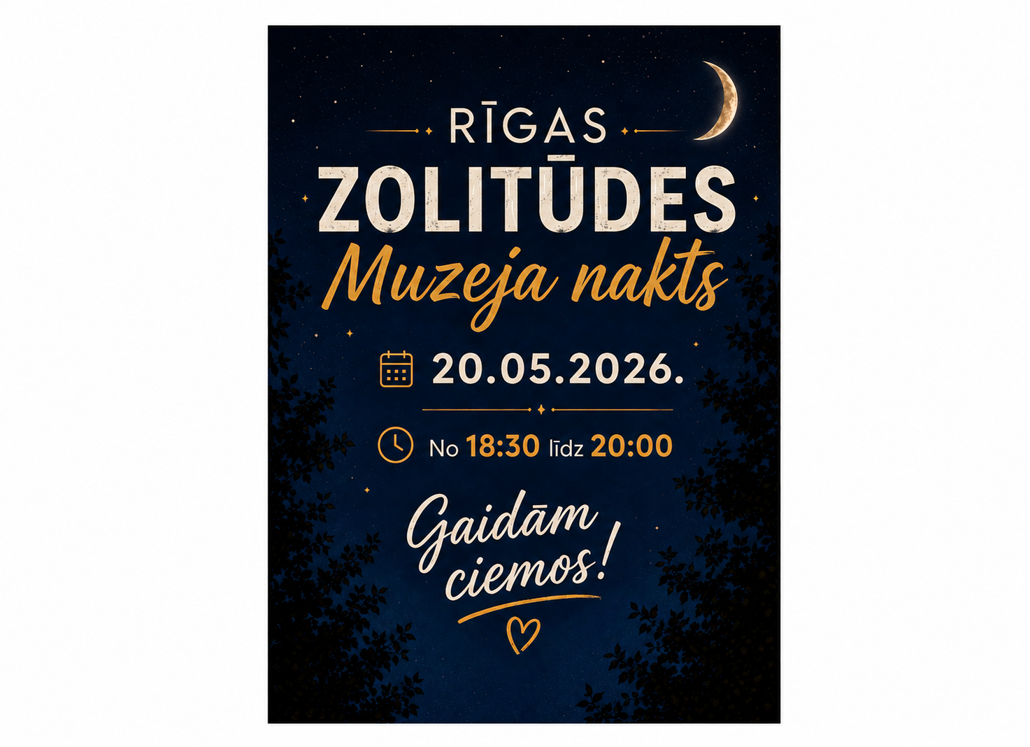 Muzeja nakts Rīgas Zolitūdes ģimnāzijā