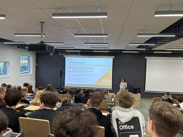 2025. gada 30. janvāra tikšanās ar RTU Rīgas Biznesa skolas pārstāvi (Riga Business School) 2025. gada 30. janvāra tikšanās ar RTU Rīgas Biznesa skolas pārstāvi (Riga Business School)