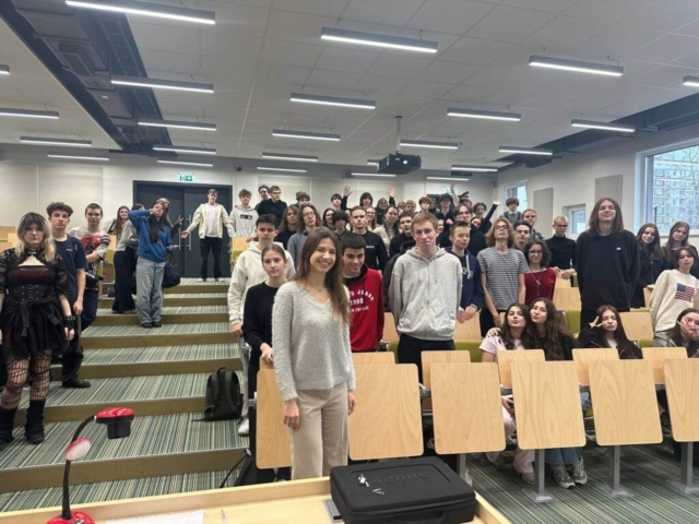 2025. gada 30. janvāra tikšanās ar RTU Rīgas Biznesa skolas pārstāvi (Riga Business School) 2025. gada 30. janvāra tikšanās ar RTU Rīgas Biznesa skolas pārstāvi (Riga Business School)