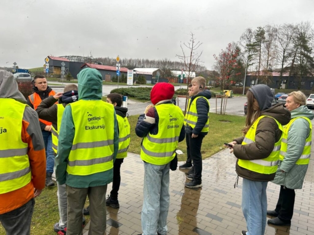 8.a klases mācību ekskursija uz poligonu "Getliņi" 2024. gada 19. novembrī