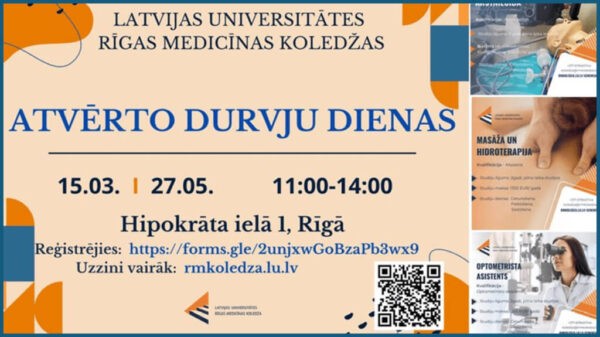 Studiju iespējas LU Rīgas Medicīnas koledžā